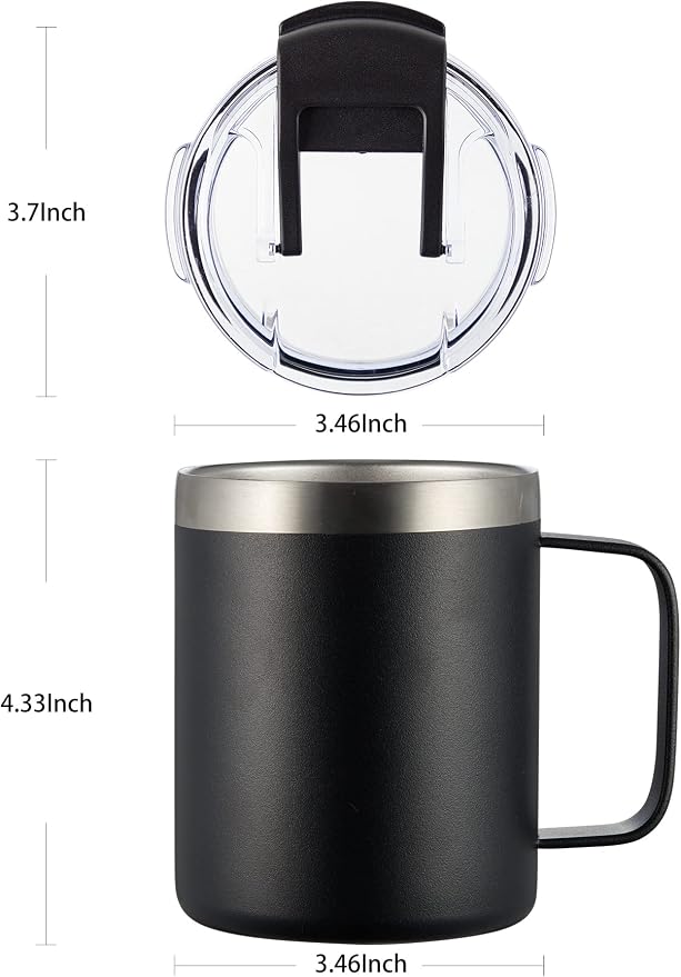 12oz Insulated Travel Coffee Mug