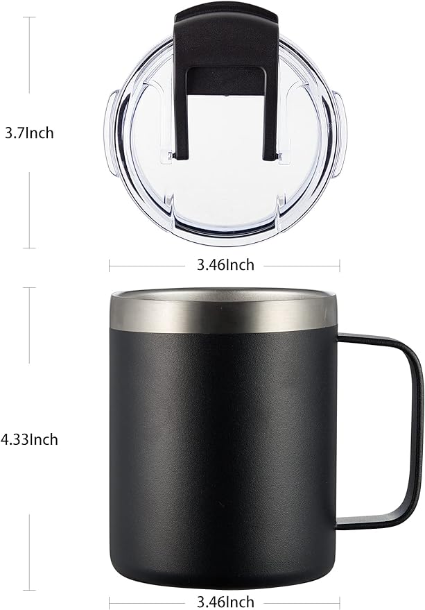 12oz Insulated Travel Coffee Mug