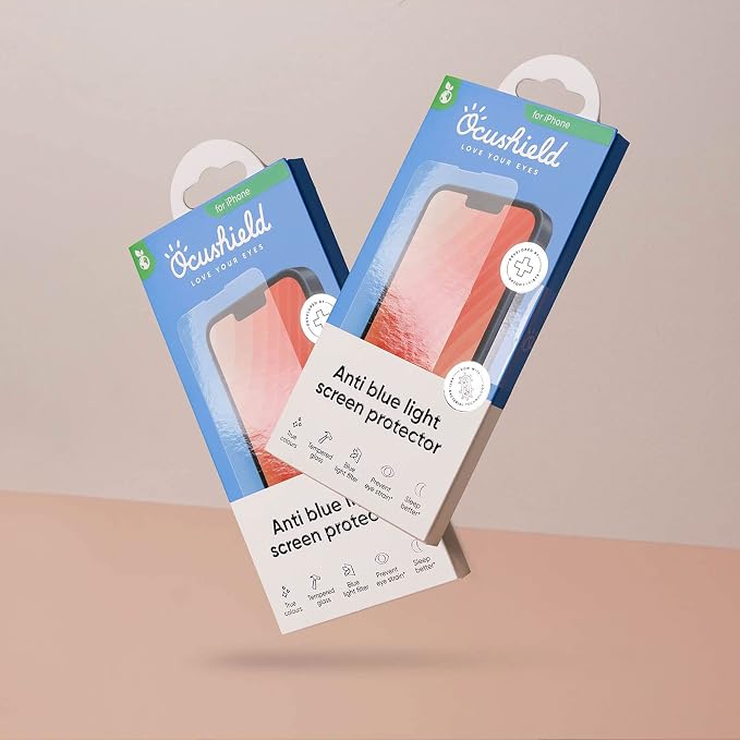 Ocushield Anti Blue Light Tempered Glass Screen Protector