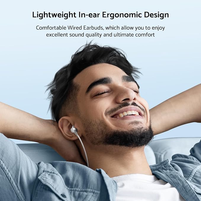 USB C Headphone with Microphone 3 Pack, Type C Wired Earbuds with Noise
