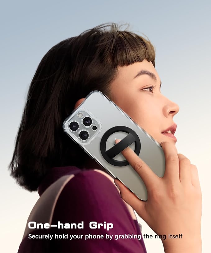 Magnetic Phone Grip, Removable Loop Grip