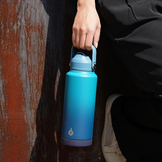 BJPKPK 40oz Insulated Water Bottle, Stainless Steel Bottle