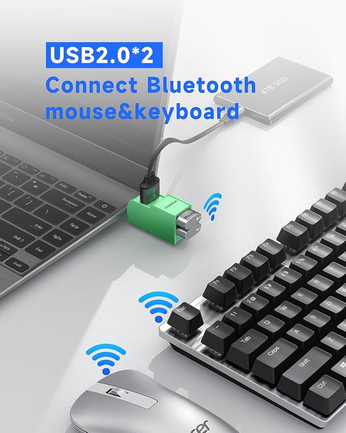 FORIDA 3 Ports USB 3.0 Adapter, USB Hub