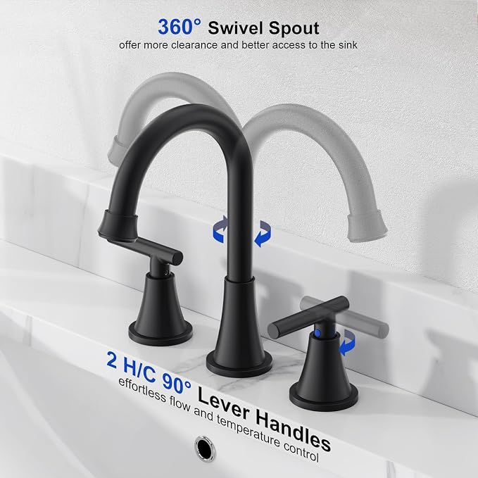 Bathroom Faucets for Sink 3 Hole