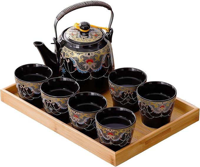 Japanese Tea Set for Adults, Japanese Teapot Set
