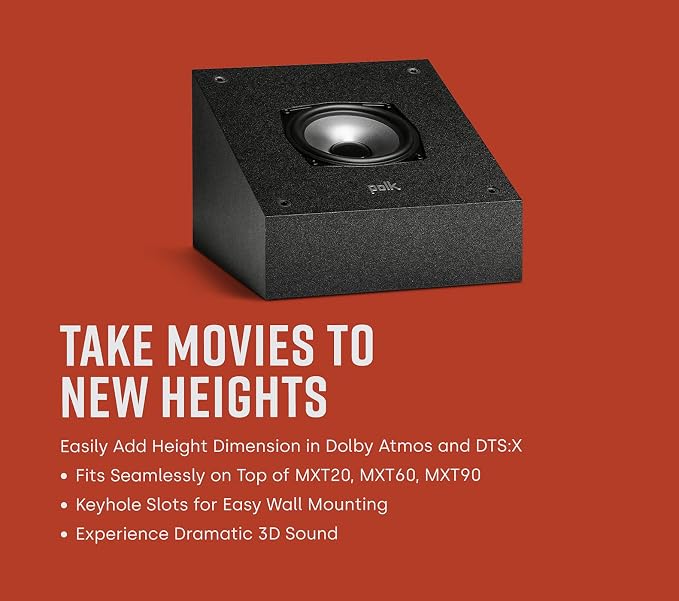 Polk Monitor XT90 Hi-Res Height Speaker Pair