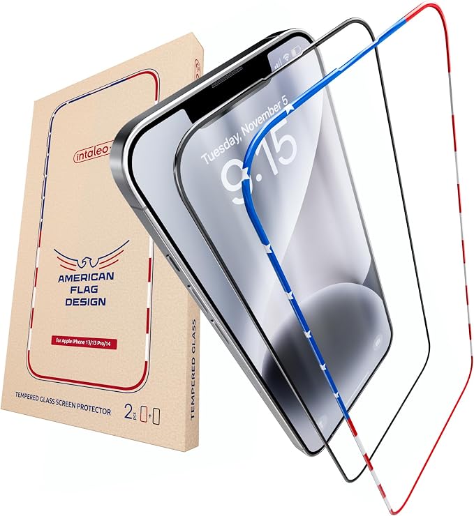 Screen Protector for iPhone 16e/14/13Pro/13-2 Pack