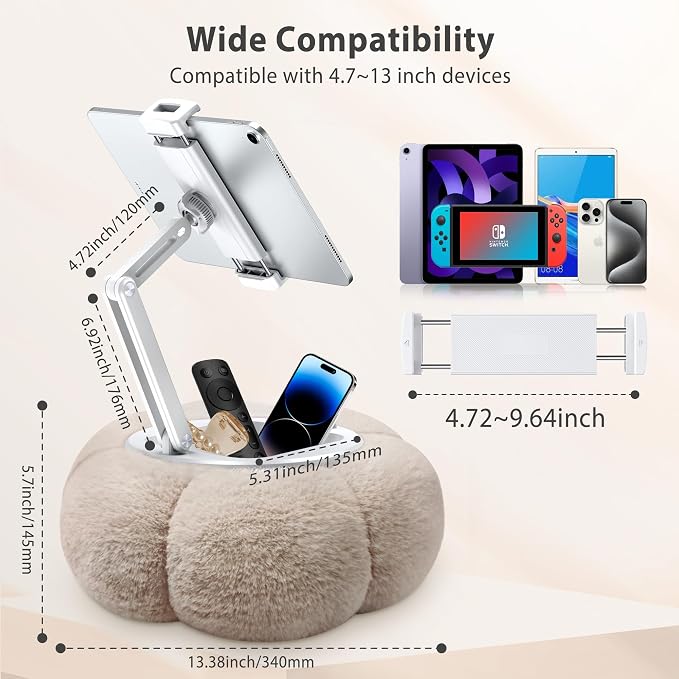 CreaDream Pumpkin Tablet Pillow Stand Holder