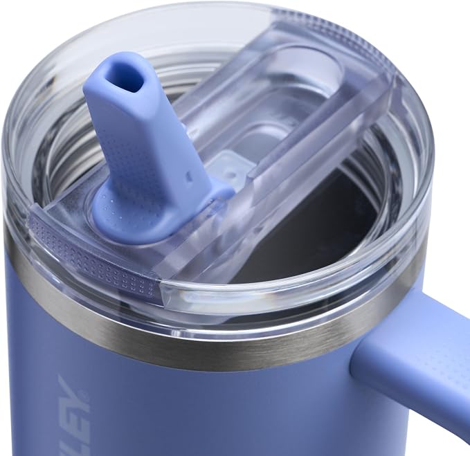 STANLEY Quencher ProTour Flipstraw Tumbler, 30 oz, Hydrangea | Built-In Straw &