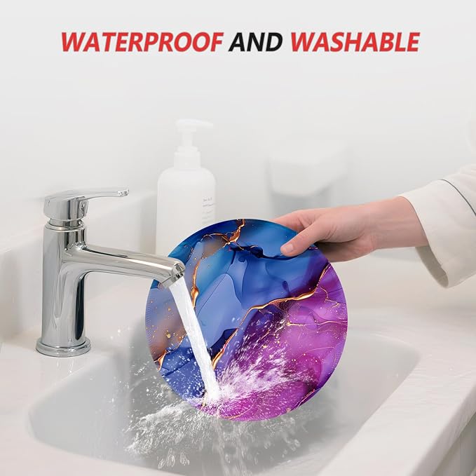 ITNRSIIET Mouse Pad Non-Slip Rubber Base Smooth Surface Stitched Edges