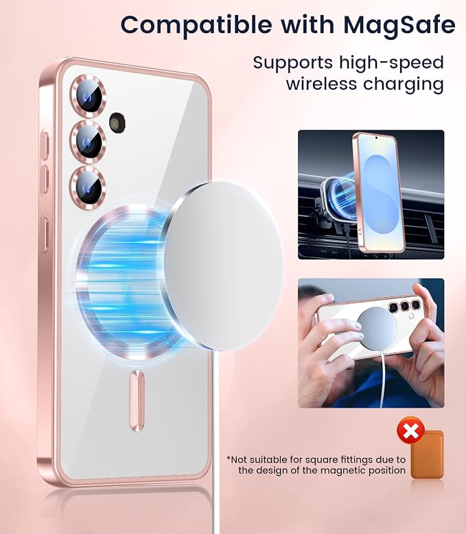 Slim Thin for Samsung Galaxy S25 Plus Case, Compatible