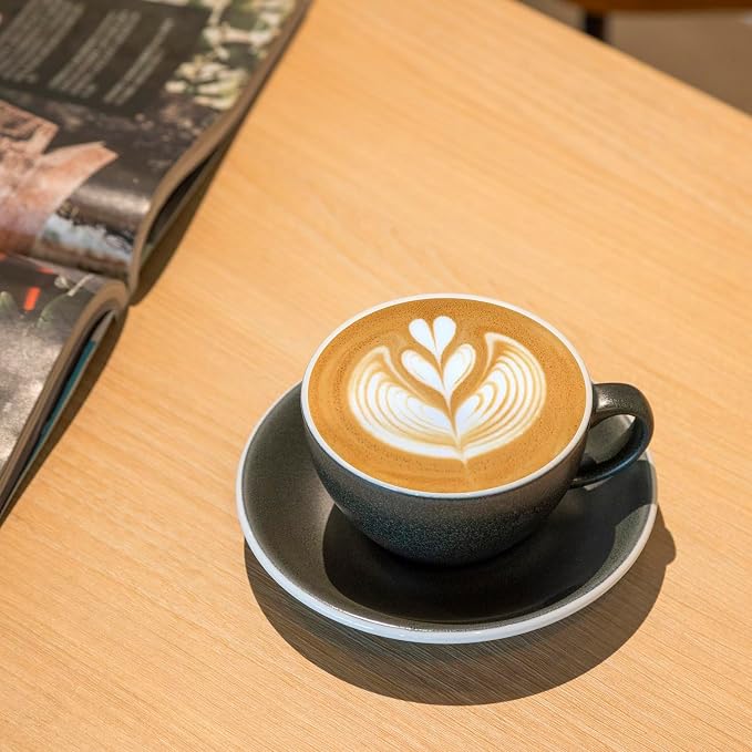 Loveramics Matt Cappuccino Cup, 8 oz Ceramic Latte Art Mug