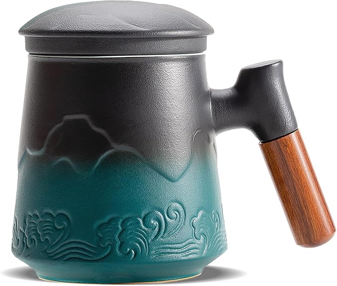 ZENS Tea Mug with Infuser and Lid