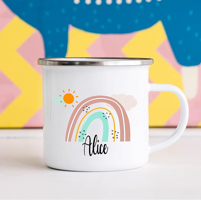 Personalized Mug for Kids, Girls | Customized Hot Chocolate, Coffee & Milk Cup