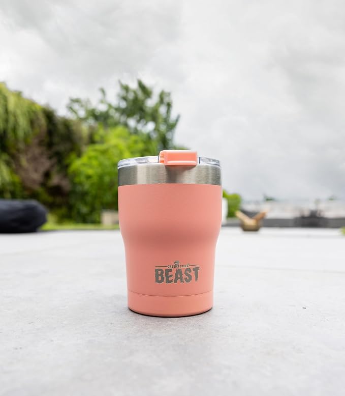 Beast 10 oz Tumbler Stainless Steel Vacuum Insulated Coffee Ice Cup Double Wall