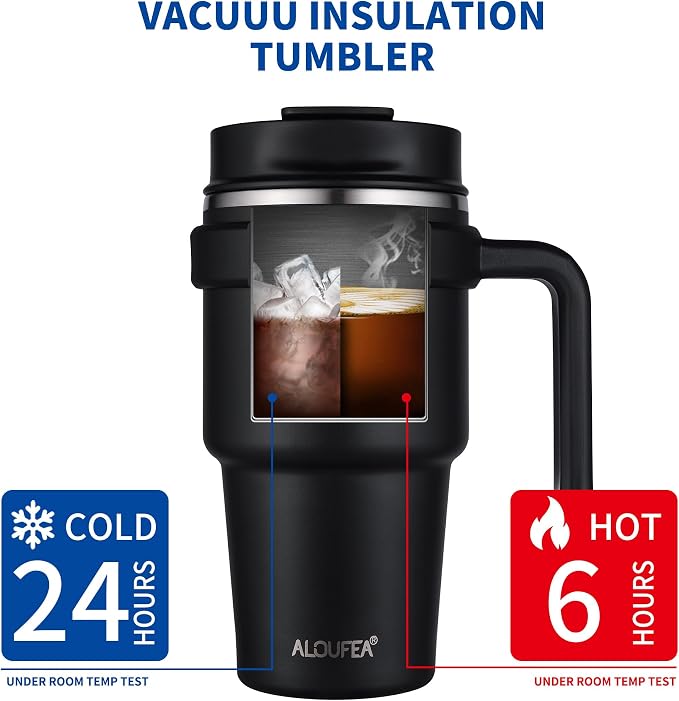 20 oz Insulated Travel Coffee Mug Tumbler