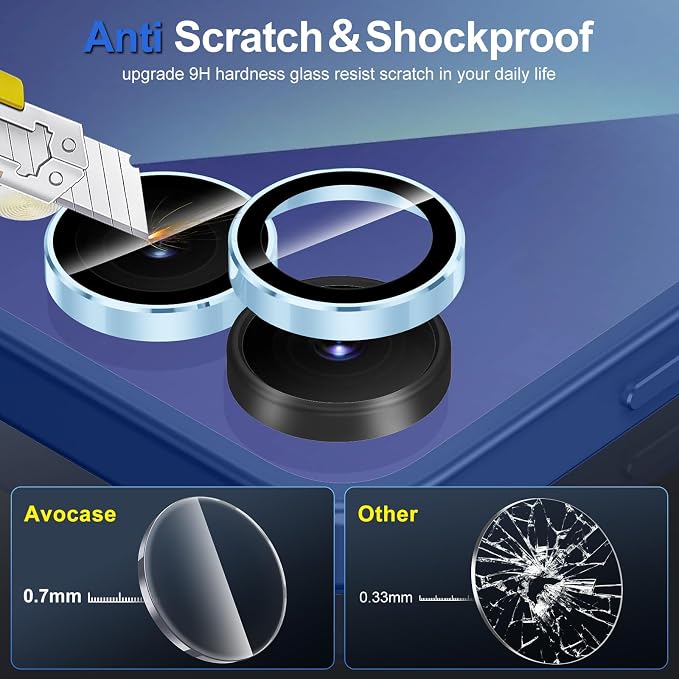 for Samsung Galaxy Z Flip 7 Camera Lens Protector, Individual Metal Ring