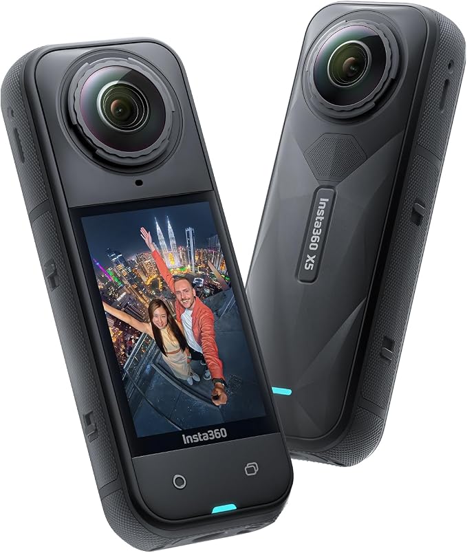 Insta360 X5 - Waterproof 8K 360° Action Camera, Leading Low Light, Invisible
