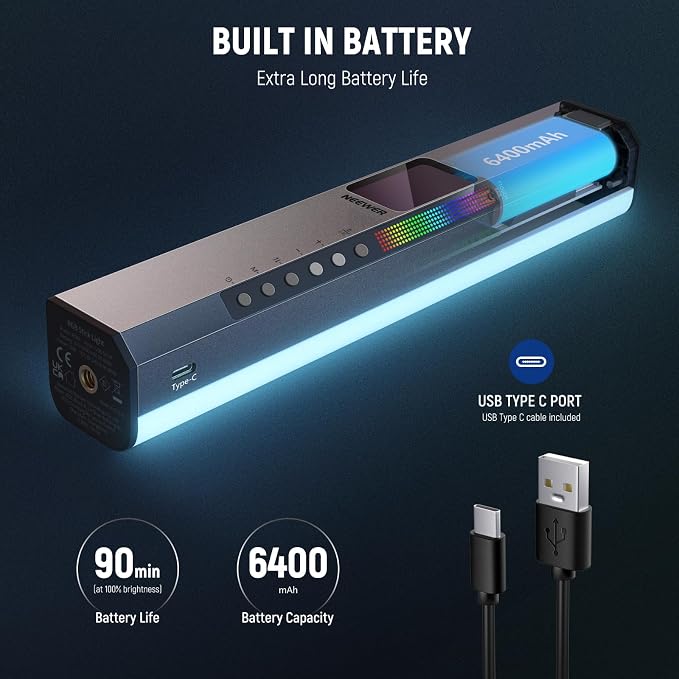 NEEWER RGB1 LED Tube Light Stick