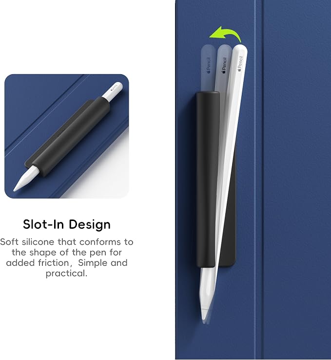 ELETIUO Silicone Pencil Holder Sleeve, Compatible