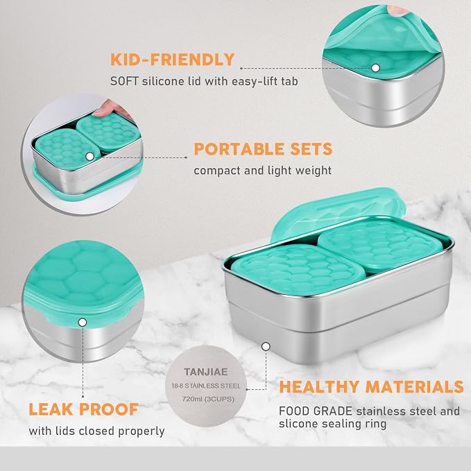 Small Stainless Steel Lunch Containers