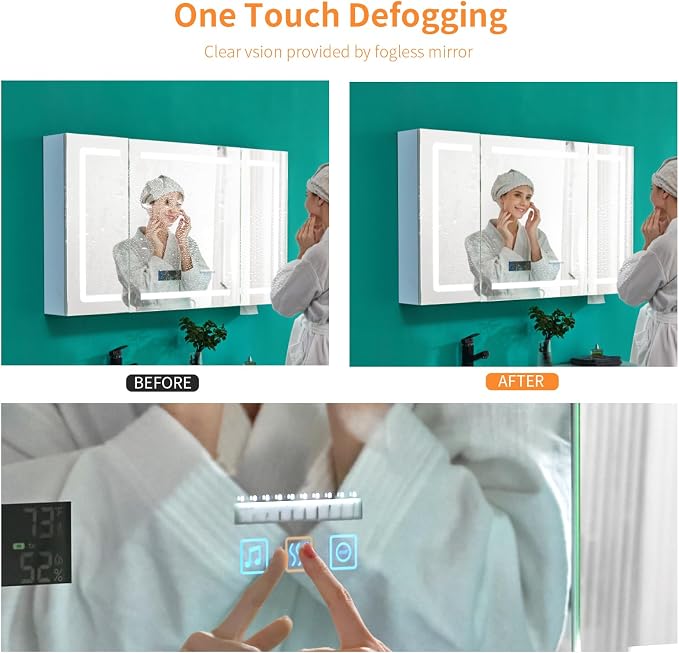 LED Lighted Medicine Cabinet