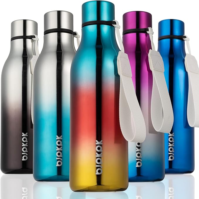 BJPKPK 18oz Insulated Water Bottle, Stainless Steel Bottle