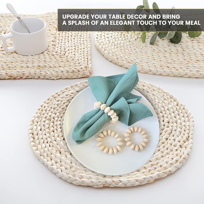 Napkin Rings Set of 6