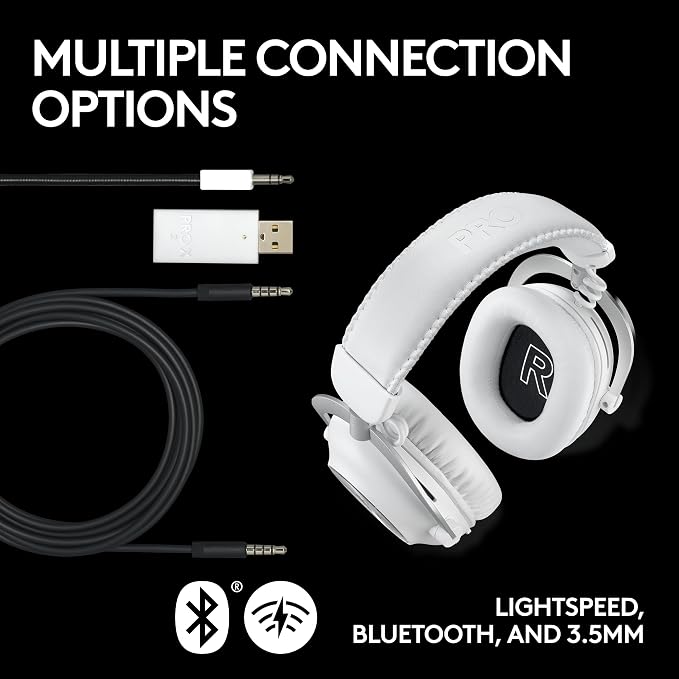 Logitech G Pro X Superlight 2 Lightspeed Wireless Gaming Mouse + G Pro X 2