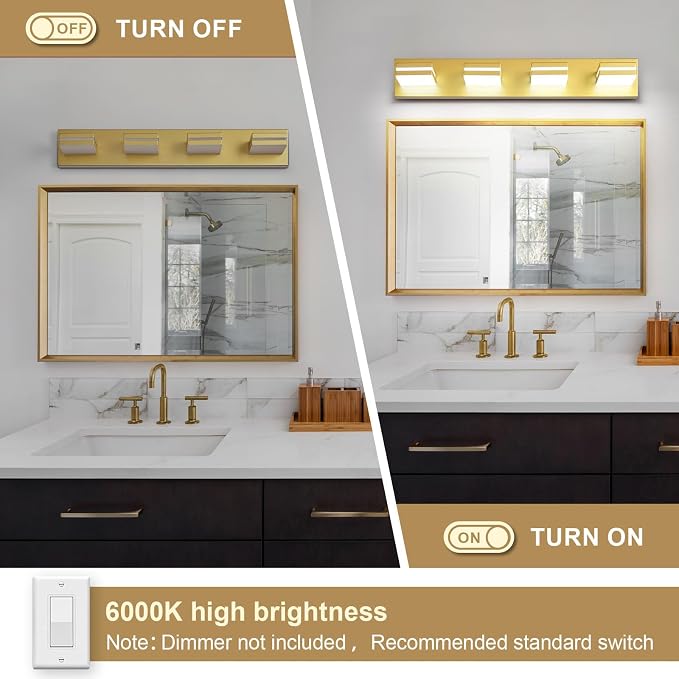Modern LED Bathroom Lights Fixtures