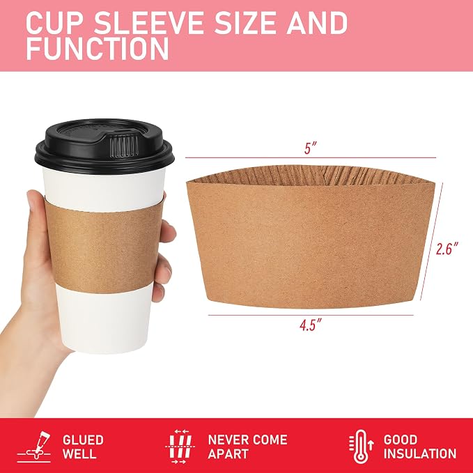 16 oz 500 Pack Coffee Cups