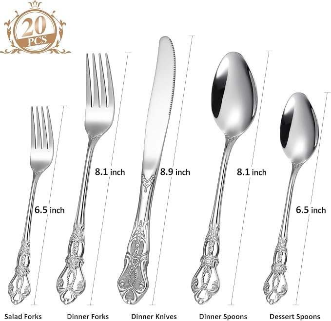 Gorgeous Retro Royal Silverware Set