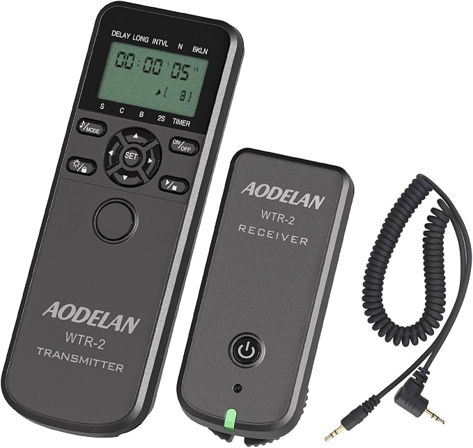 Wireless Timer Shutter Release Compatible