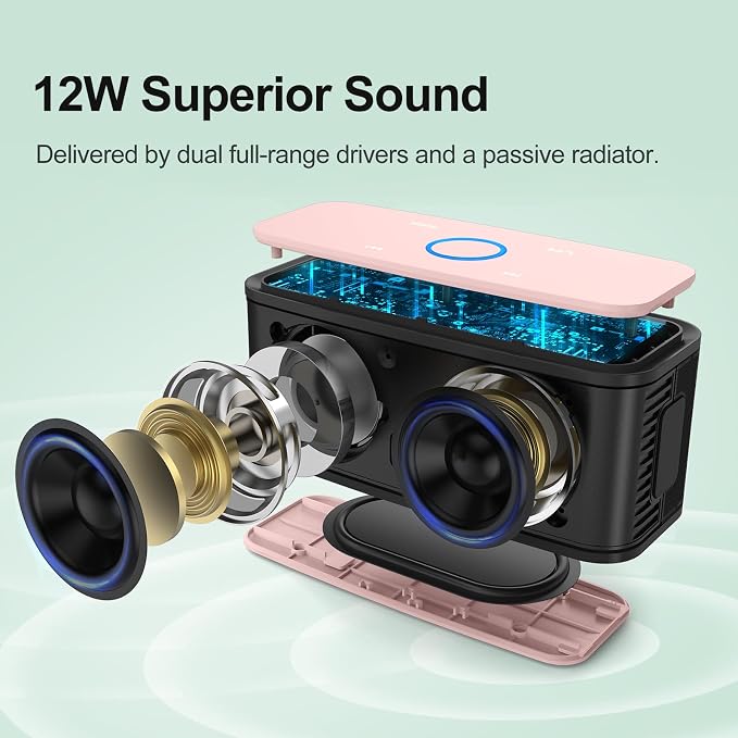 DOSS SoundBox Touch Wireless Bluetooth Speaker