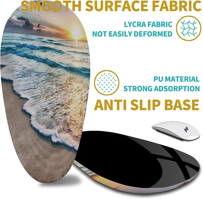 Hokafenle Ergonomic Mouse Pad Wrist Support