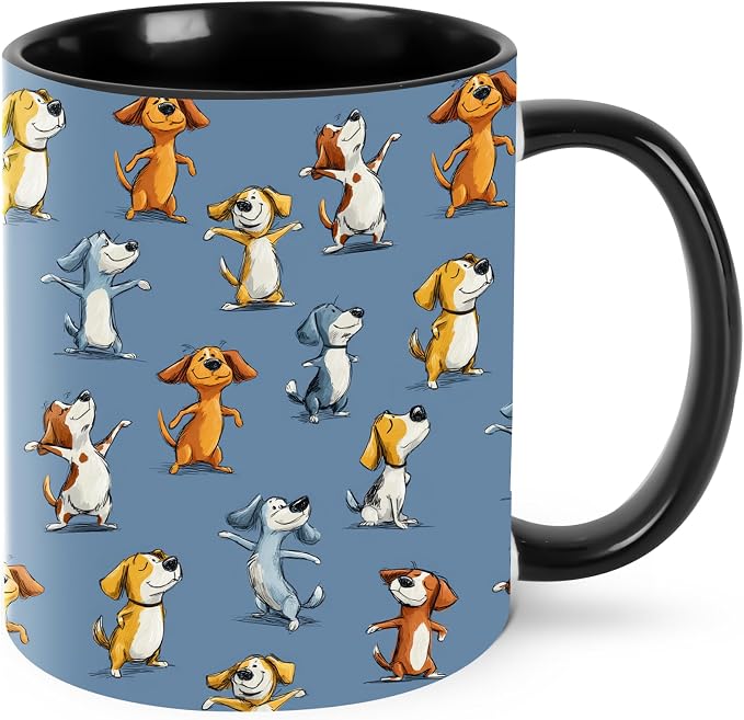 Yrebyou Dogs Coffee Mug 11oz Ceramic Cup