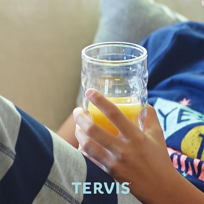 Tervis 10oz Tritan Kid's Cup | Clear and Colorful Tabletop Collection | Made in