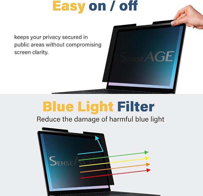 SenseAGE Magnetic Privacy Screen Protector