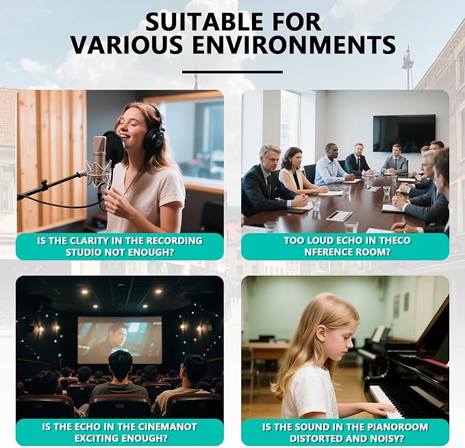 Sound proof foam panels for walls, let your life be free from noise disturbances