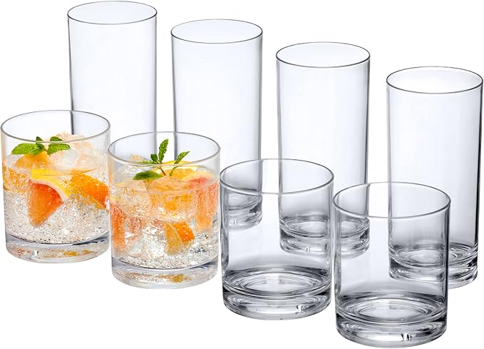 Amazing Abby - Probity - 12-Ounce and 16-Ounce Plastic Tumblers, Drinking