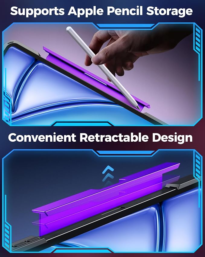 SIEBITU Clear Wireless Keyboard Case