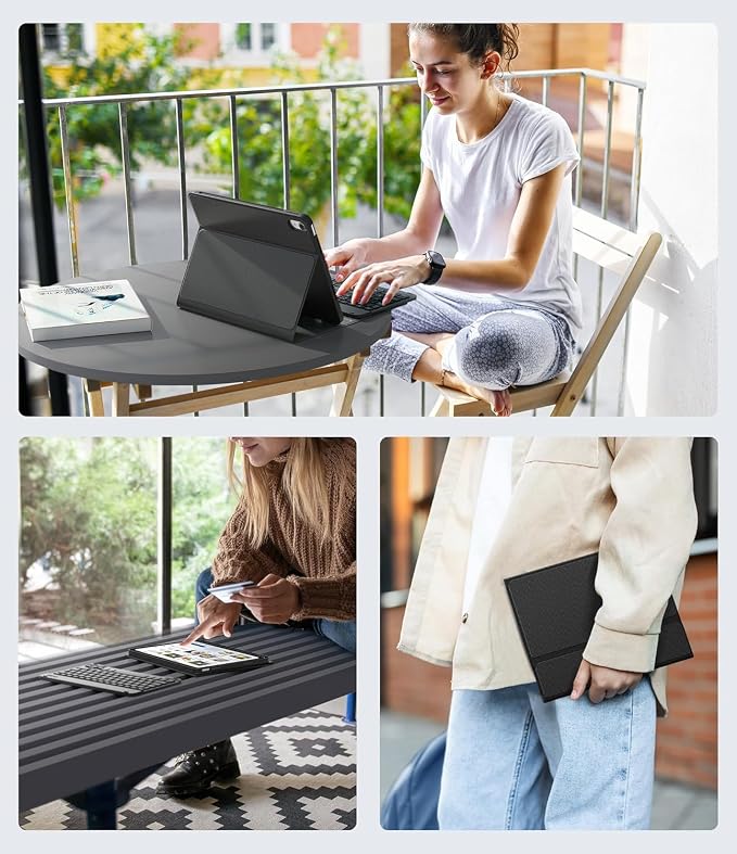 Keyboard Case for Samsung Galaxy Tab A9 Plus 5G 11 inch 2023, Magnetic