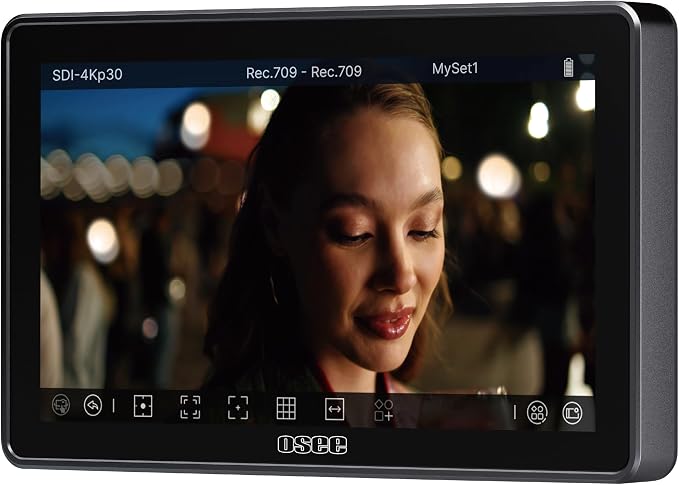Osee G7 Pro 7 Inch Touchscreen Camera Monitor, 3000Nits HDR Field Monitor