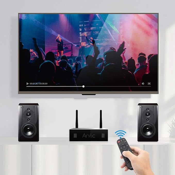 Arylic Up2stream A50+ WiFi &Bluetooth Amplifier