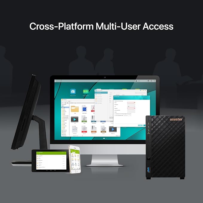 Asustor Drivestor 2 Lite AS1102TL, 2 Bay NAS, 1.7GHz Quad Core, 1GbE Port