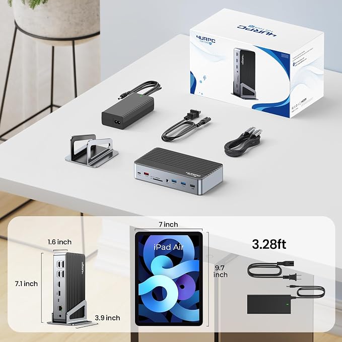 DisplayLink Docking Station Triple 4K@60Hz Monitor