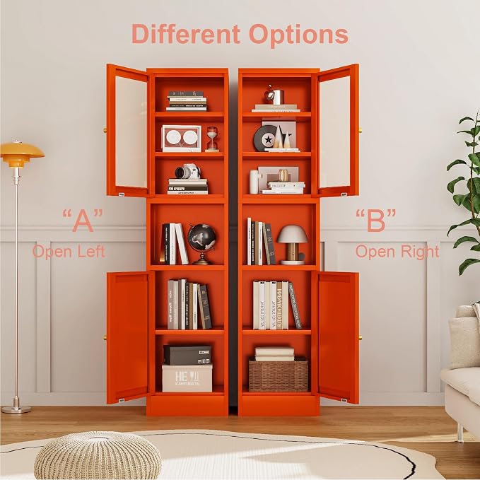 Metal Bathroom Storage Cabinet, Slim Metal Locker