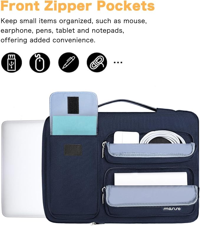 MOSISO 360 Protective Laptop Case 15 inch, Laptop Sleeve Compatible
