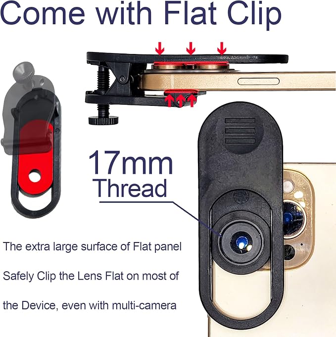 FotoZ 8X Monocular Telescope for iPhone & Android and Most Smartphone,