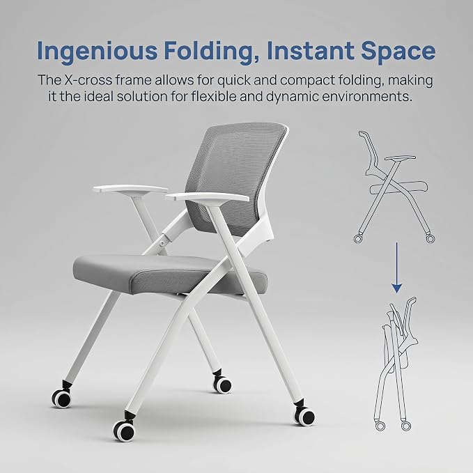 24 Pack Folding Office Chair